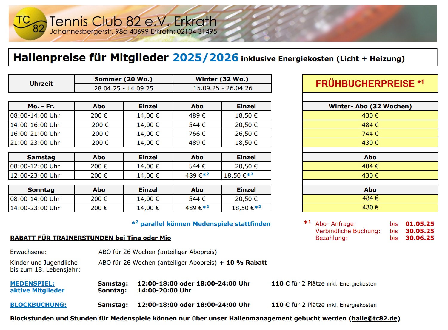 Preisliste