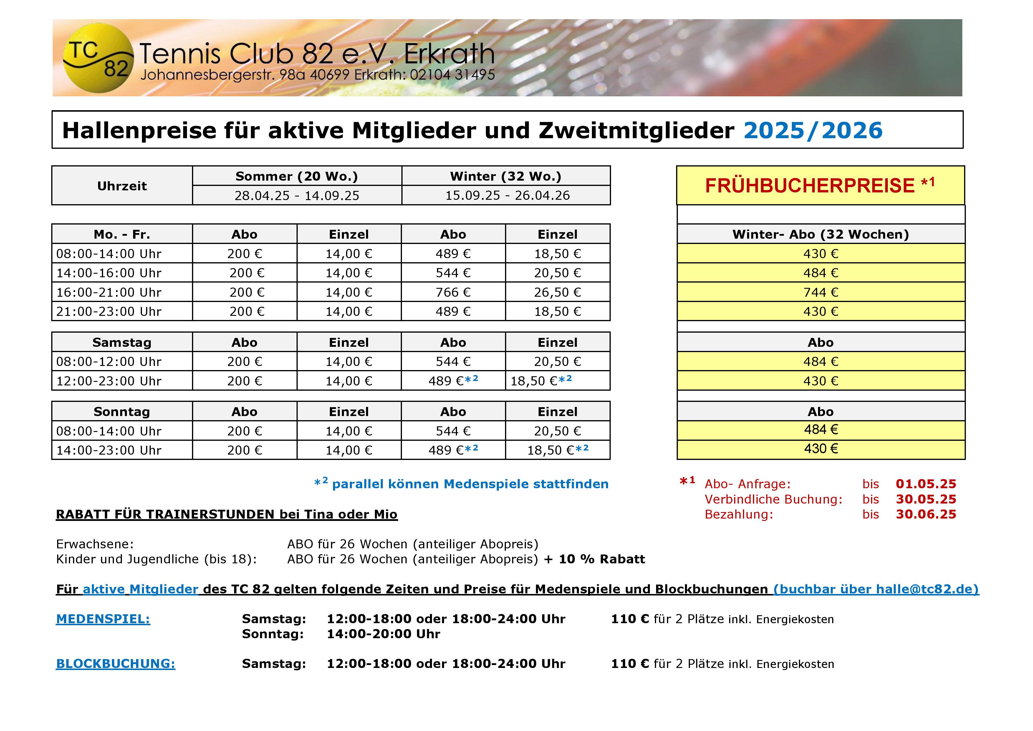 Preisliste